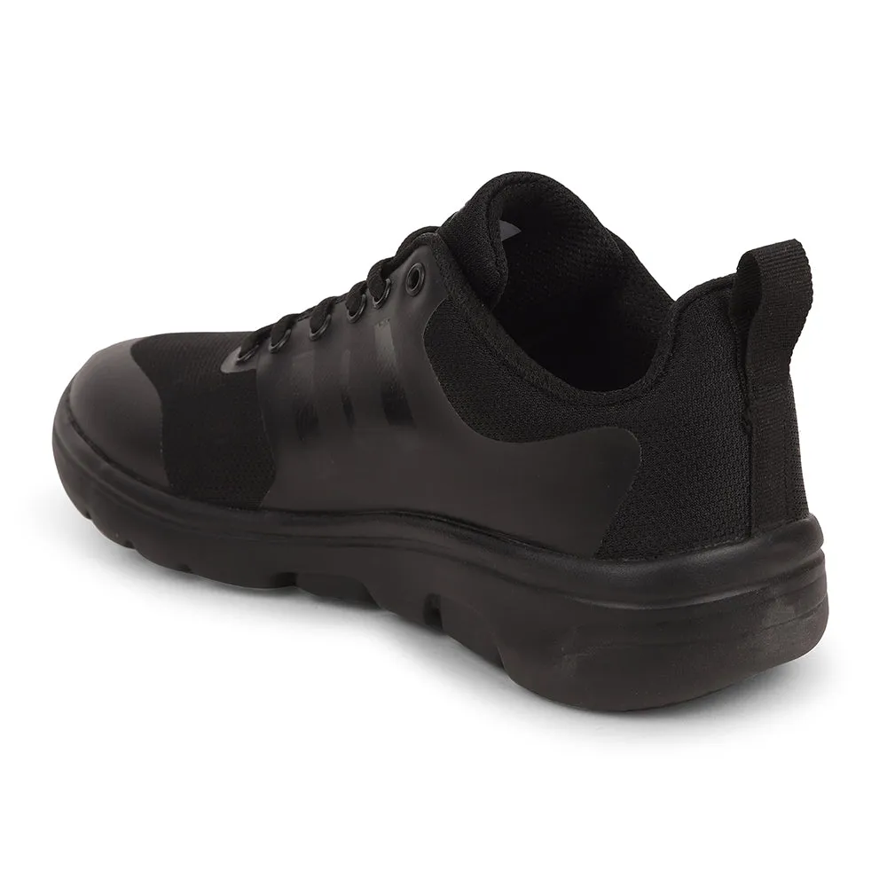 Leap7x Schwarze Freizeitschnürschuhe Für Männer TRIVSKO-2E Von Liberty