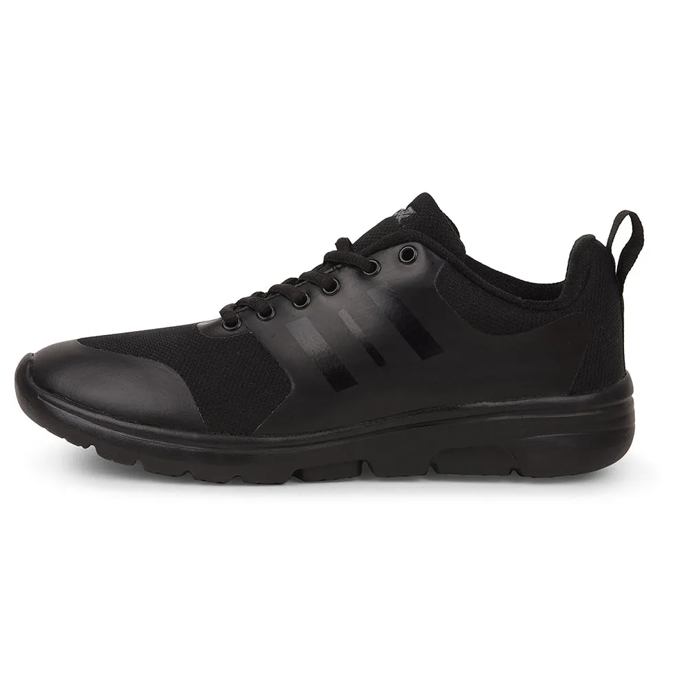 Leap7x Schwarze Freizeitschnürschuhe Für Männer TRIVSKO-2E Von Liberty