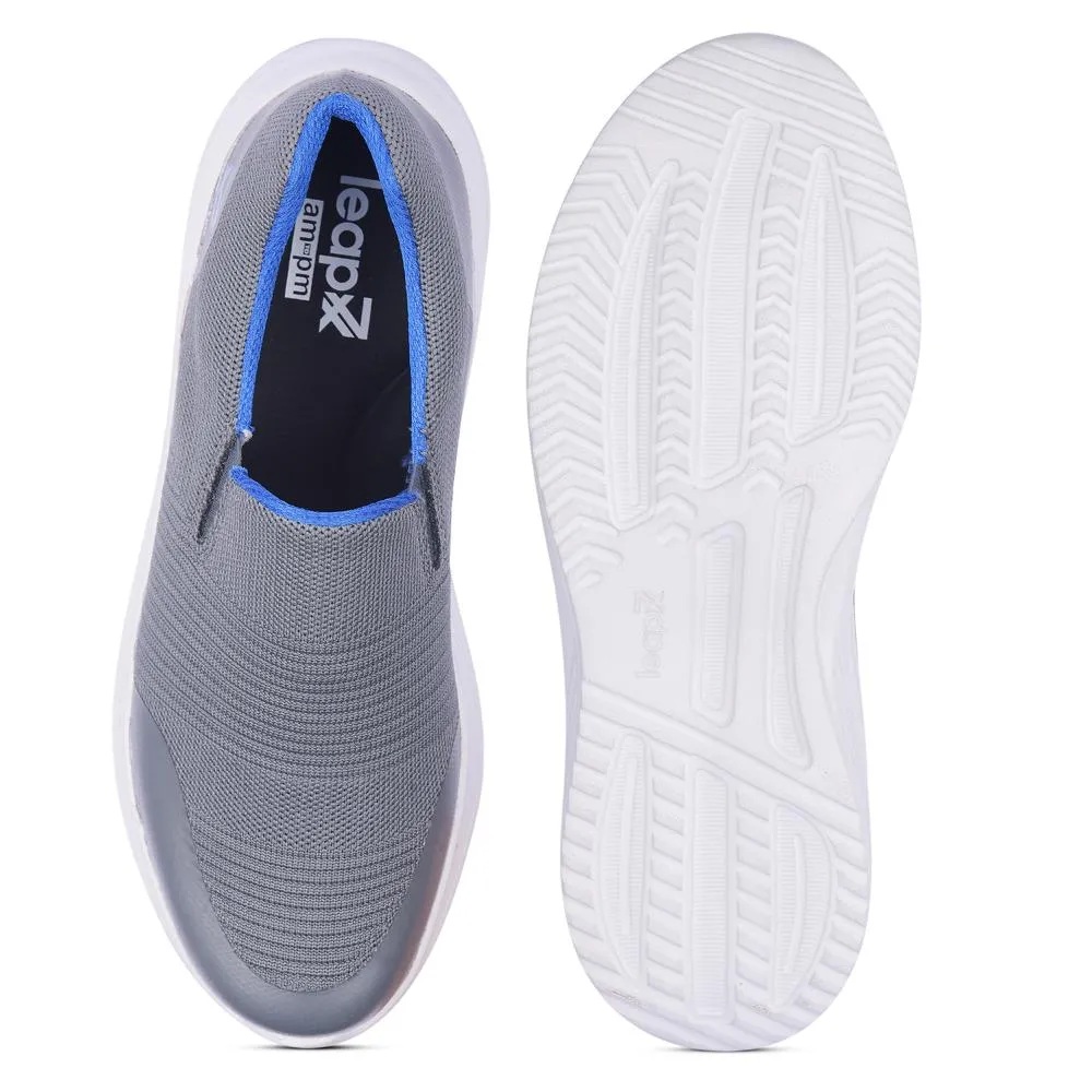 Leap7x Von Liberty Herren FOTHILS-1E Dunkelgraue Sportliche Schnürsenkellose Schuhe