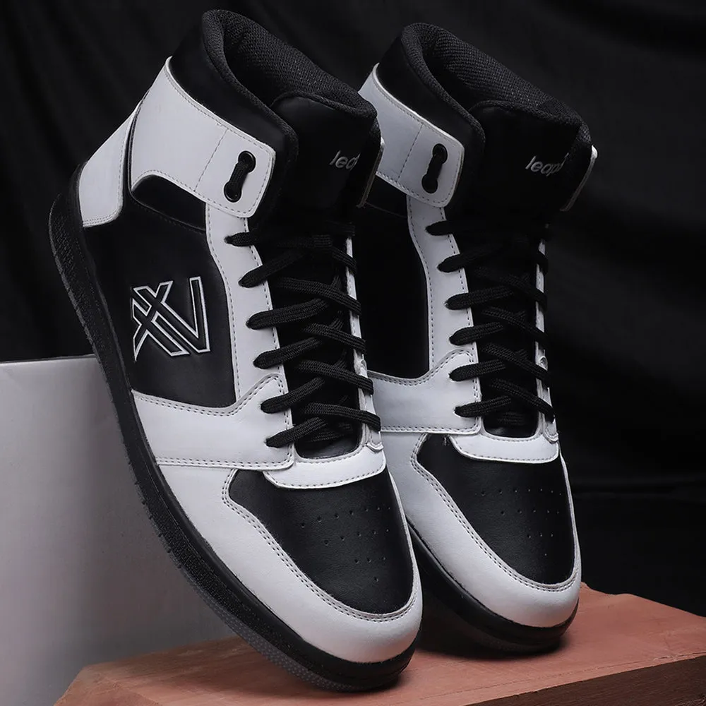 Leap7x Casual Schwarze Schnürsneaker Für Herren JAXEN-2E Von Liberty