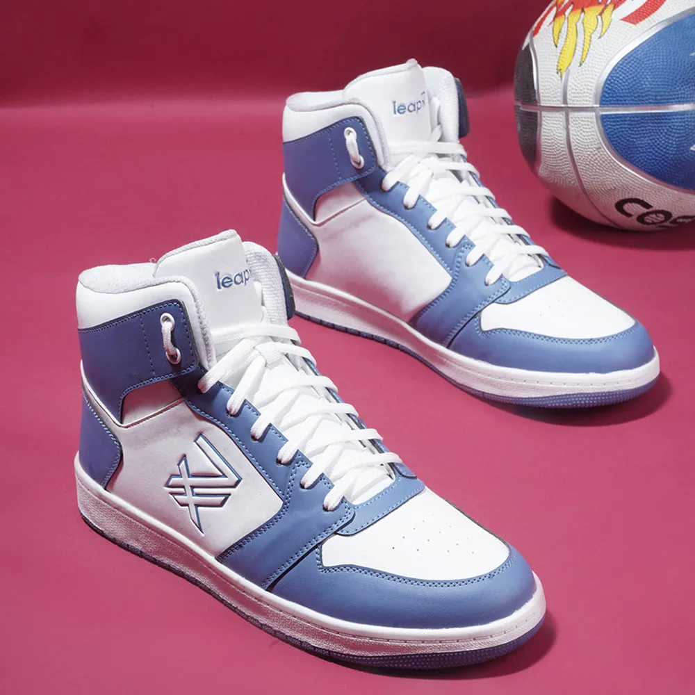 Leap7x Casual Blaue Schnürsenkel-Sneaker Für Männer JAXEN-2E Von Liberty