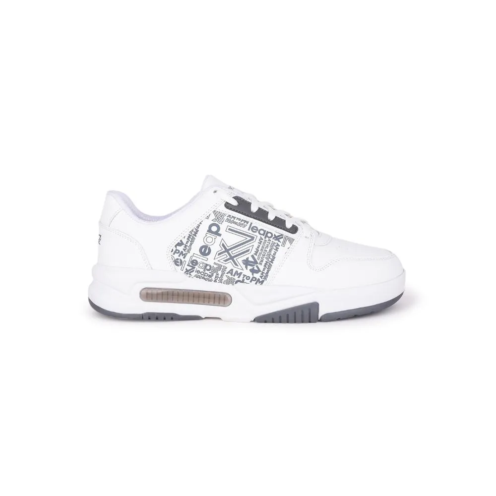 Leap7x Freizeit-Sneaker in Grau mit Schnürung für Herren DUPLAY-23 von Liberty