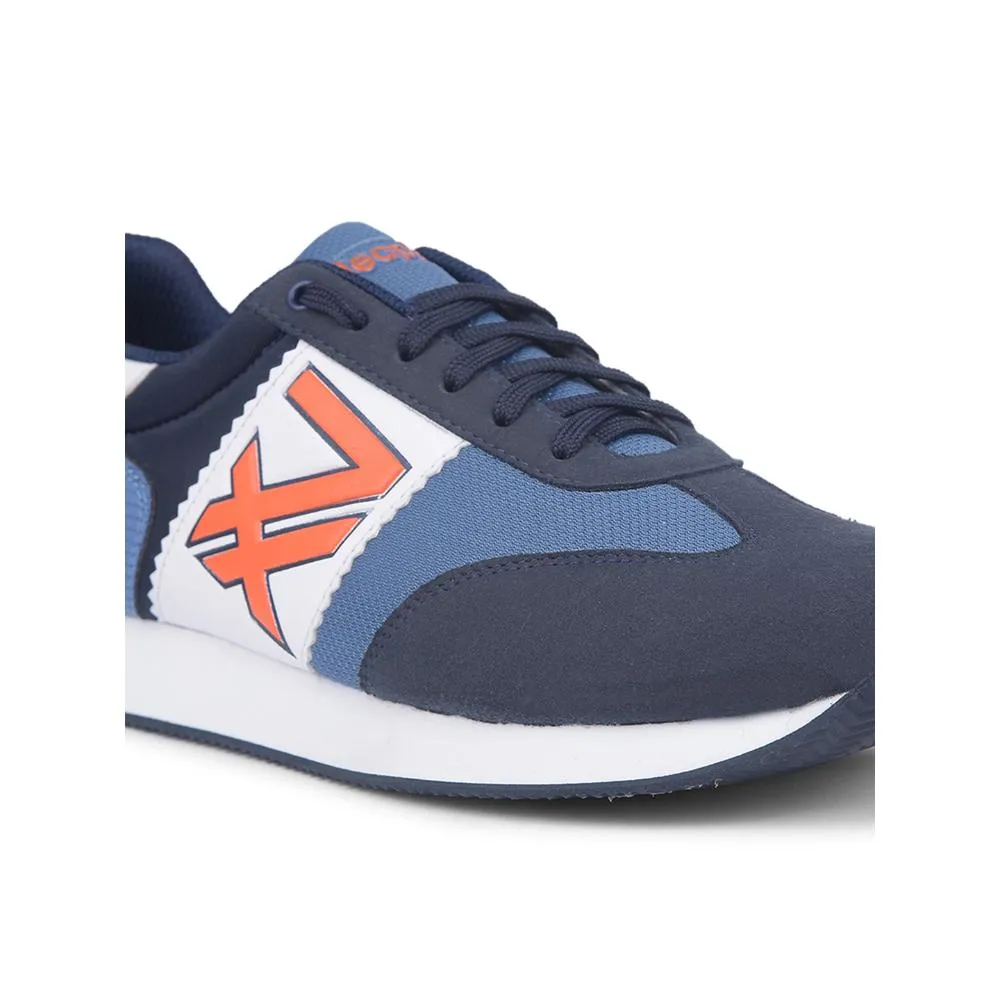 Leap7x Casual Sneakers in Marineblau mit Schnürung für Herren BACKAM-1E von Liberty