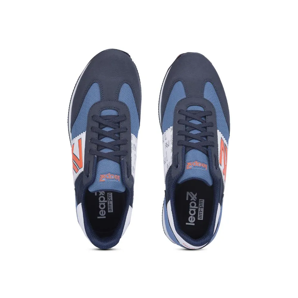 Leap7x Casual Sneakers in Marineblau mit Schnürung für Herren BACKAM-1E von Liberty