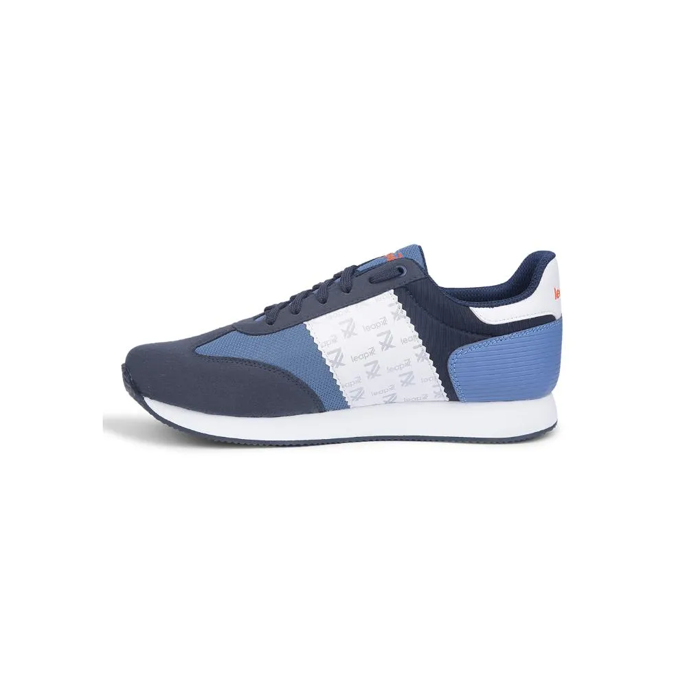 Leap7x Casual Sneakers in Marineblau mit Schnürung für Herren BACKAM-1E von Liberty