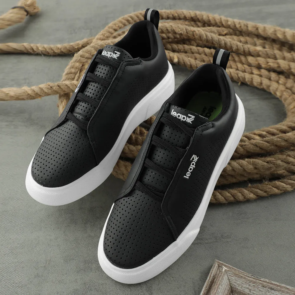 Leap7x Schnürschuhe Schwarz Freizeitsneaker Für Herren KROATIEN-2E Von Liberty