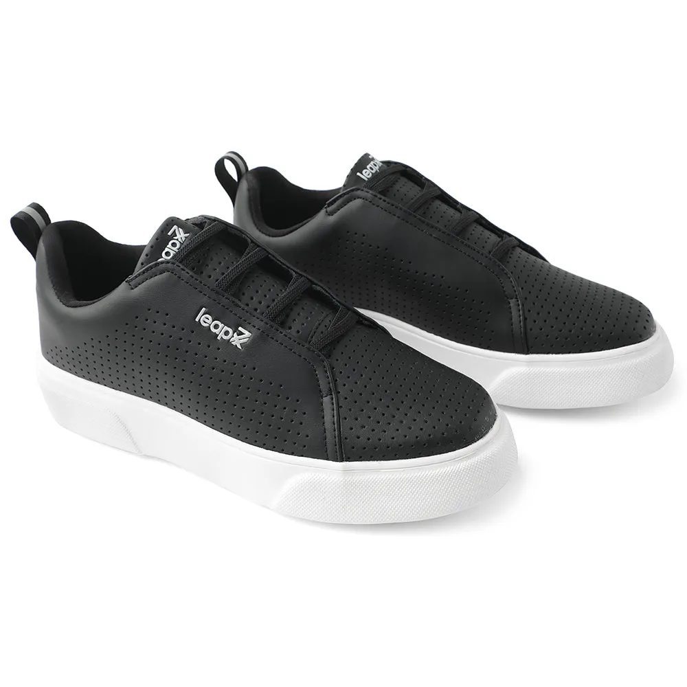 Leap7x Schnürschuhe Schwarz Freizeitsneaker Für Herren KROATIEN-2E Von Liberty