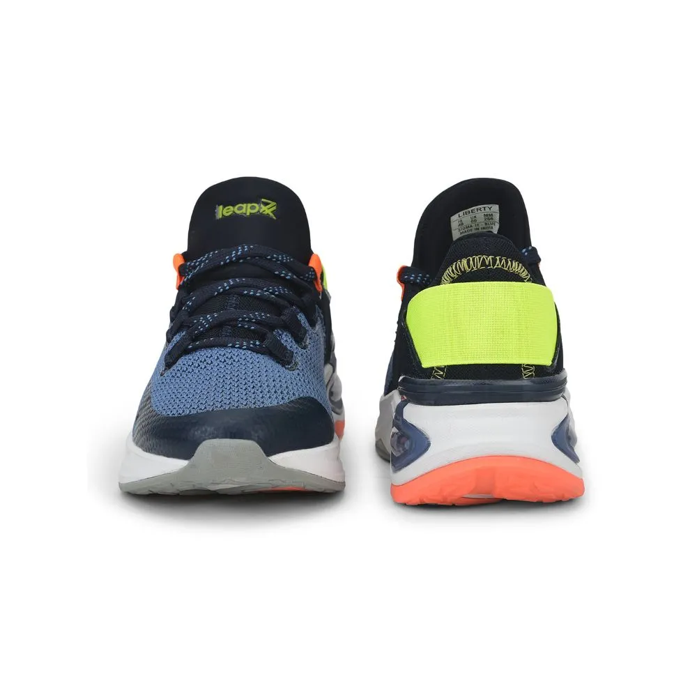 Leap7x Schnürschuhe in Marineblau für Herren SIGMA-1E von Liberty