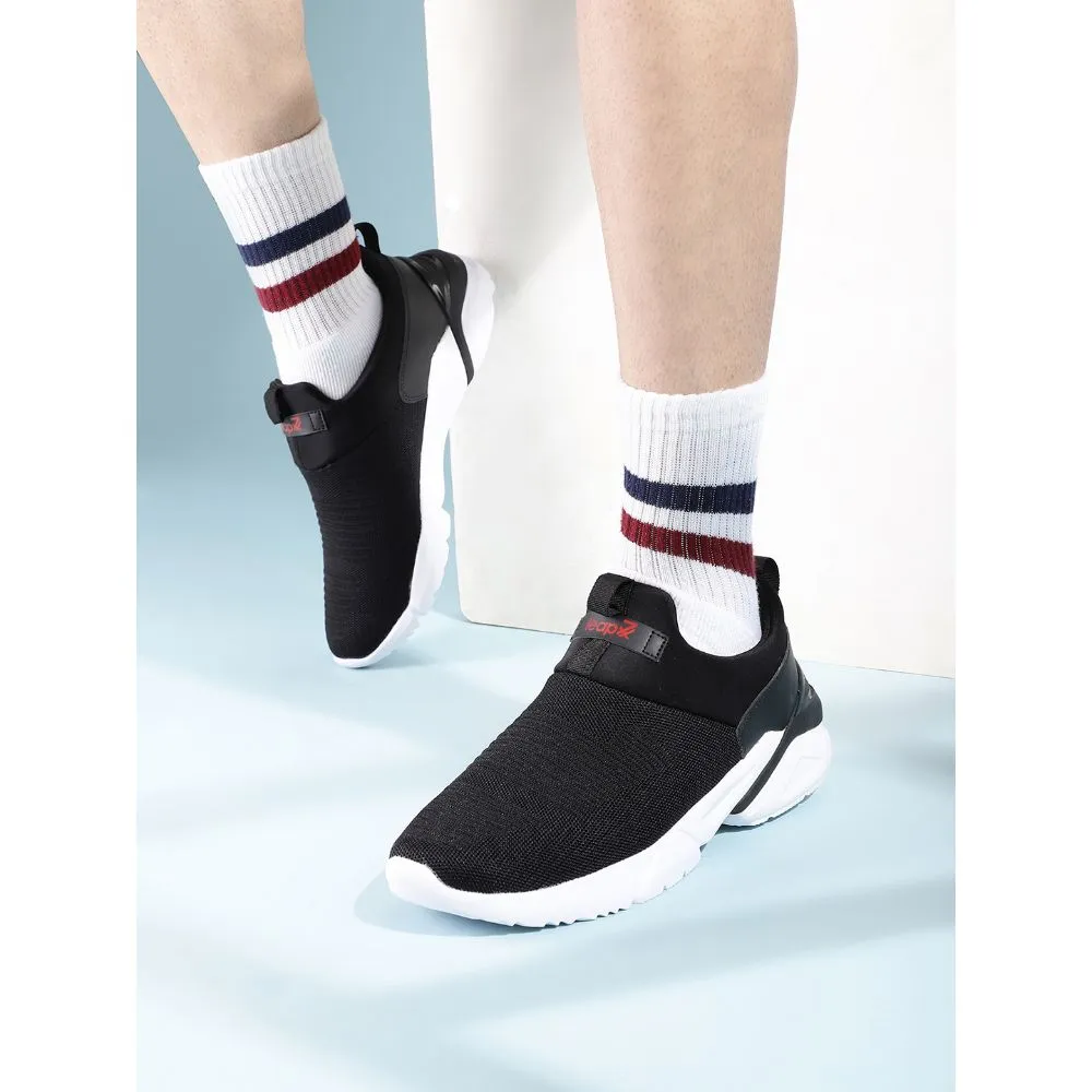 Leap7x Schlupfschuhe ohne Schnürung für Herren in Schwarz BRISK-01 von Liberty