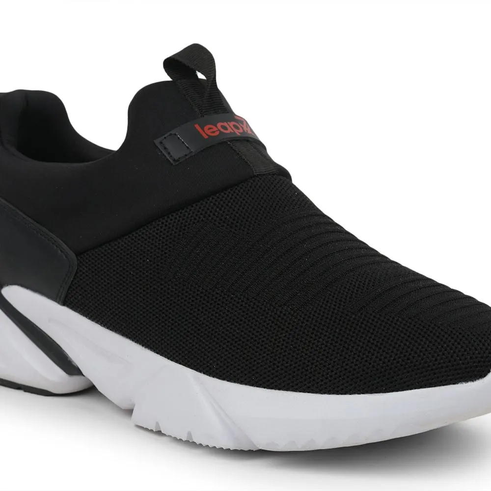 Leap7x Schlupfschuhe ohne Schnürung für Herren in Schwarz BRISK-01 von Liberty