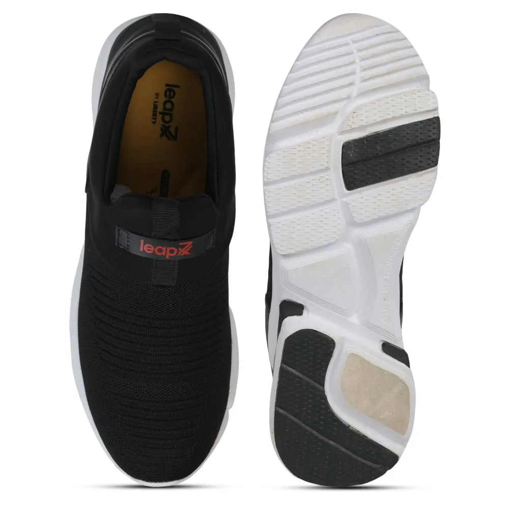 Leap7x Schlupfschuhe ohne Schnürung für Herren in Schwarz BRISK-01 von Liberty