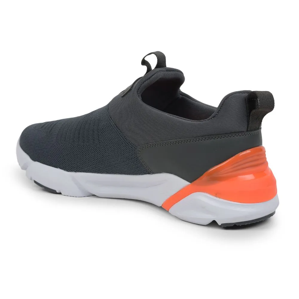 Leap7x Graue Freizeit-Slip-On Schuhe ohne Schnürung für Herren BRISK-01 von Liberty