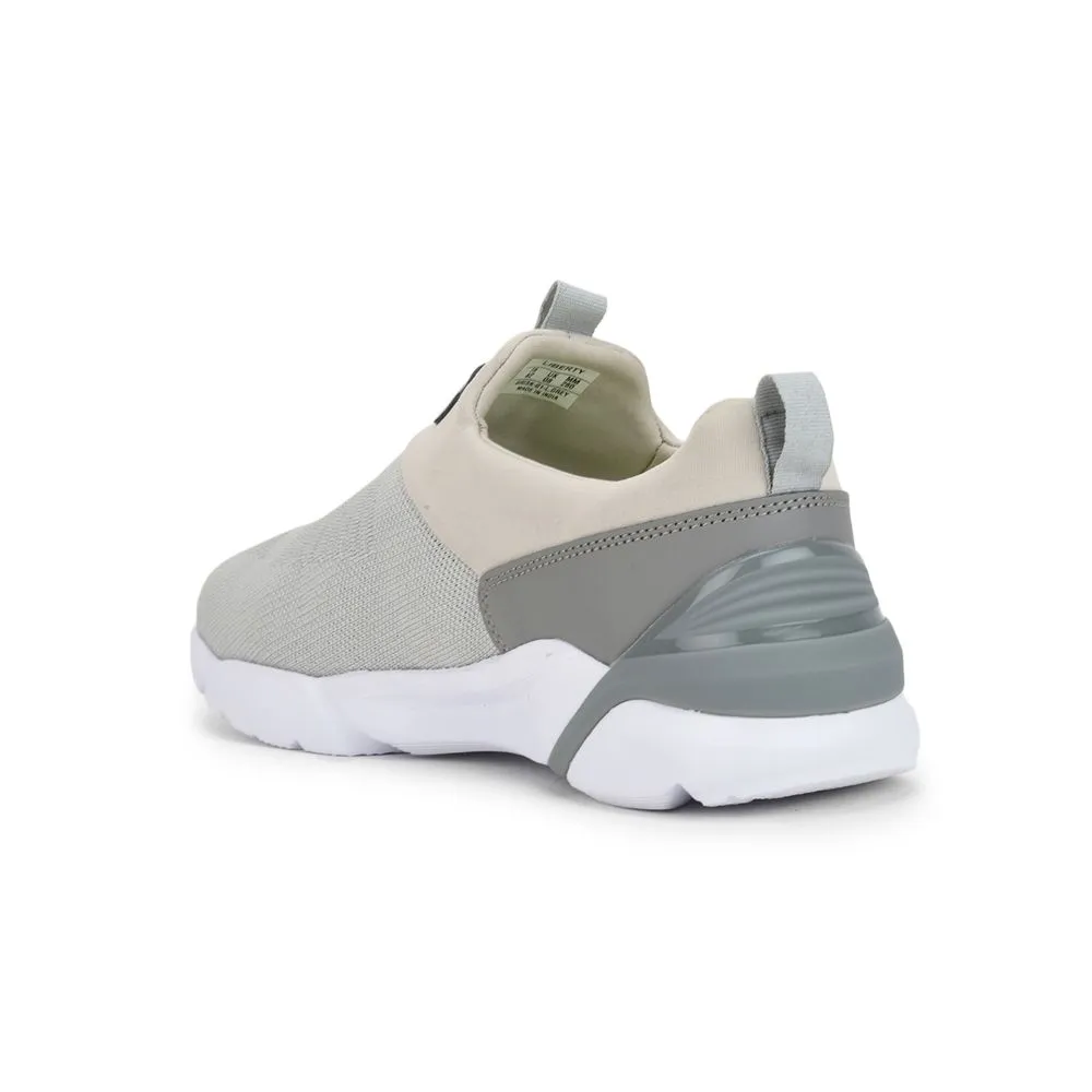 Leap7x Schlupfschuhe für Herren in Hellgrau ohne Schnürung BRISK-01 von Liberty