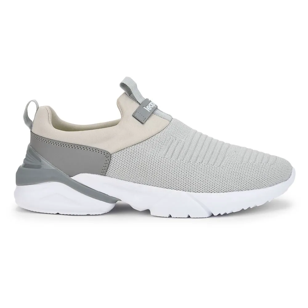 Leap7x Schlupfschuhe für Herren in Hellgrau ohne Schnürung BRISK-01 von Liberty