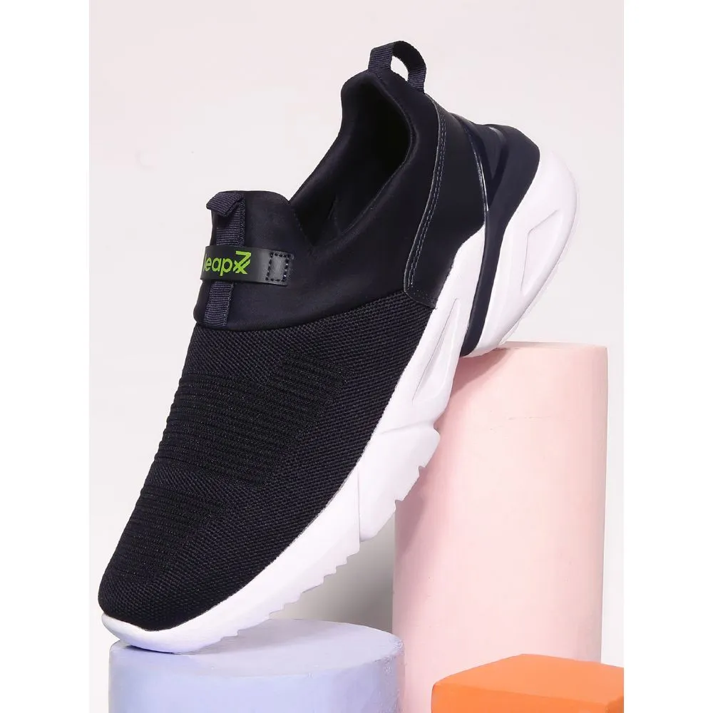 Leap7x Schnürsenkellose Marineblaue Freizeit-Slip-On Schuhe Für Herren BRISK-01 Von Liberty