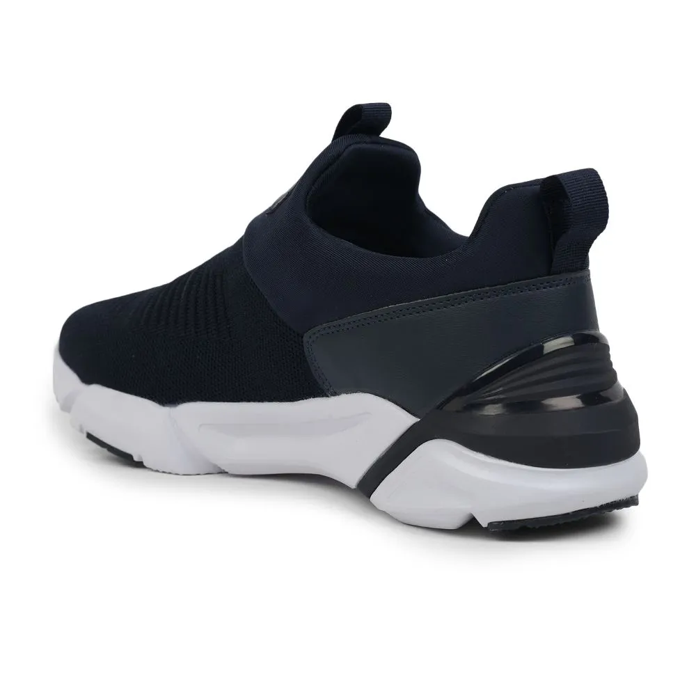 Leap7x Schnürsenkellose Marineblaue Freizeit-Slip-On Schuhe Für Herren BRISK-01 Von Liberty