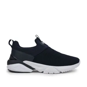 Leap7x Schnürsenkellose Marineblaue Freizeit-Slip-On Schuhe Für Herren BRISK-01 Von Liberty