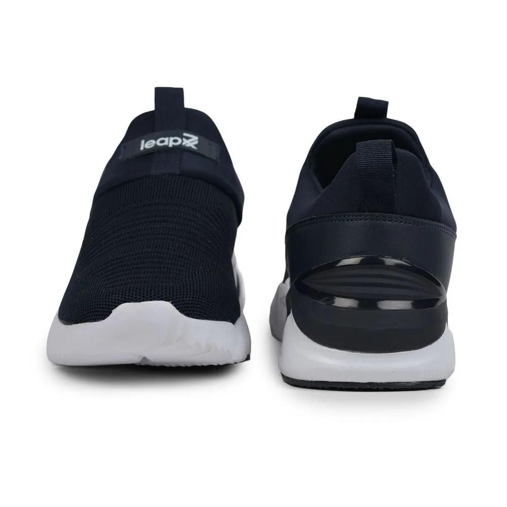 Leap7x Schnürsenkellose Marineblaue Freizeit-Slip-On Schuhe Für Herren BRISK-01 Von Liberty
