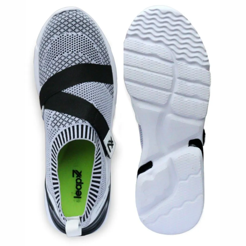 Leap7x Nicht zum Binden weiße lässige Schlupfschuhe für Herren BRISK-03E von Liberty