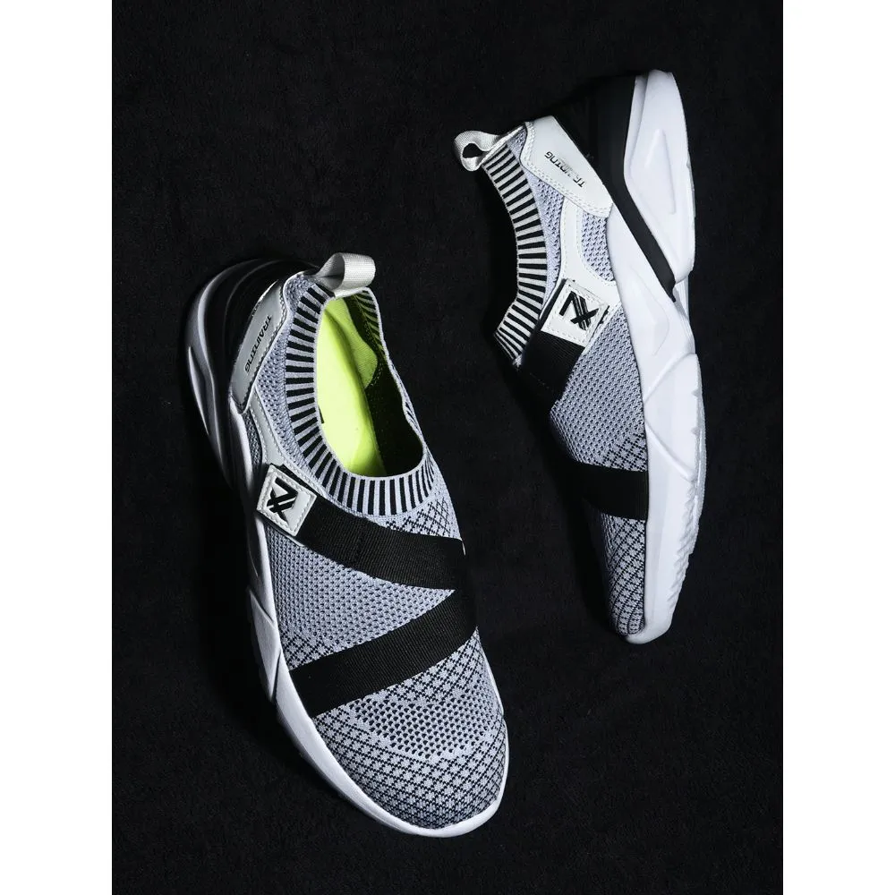 Leap7x Nicht zum Binden weiße lässige Schlupfschuhe für Herren BRISK-03E von Liberty