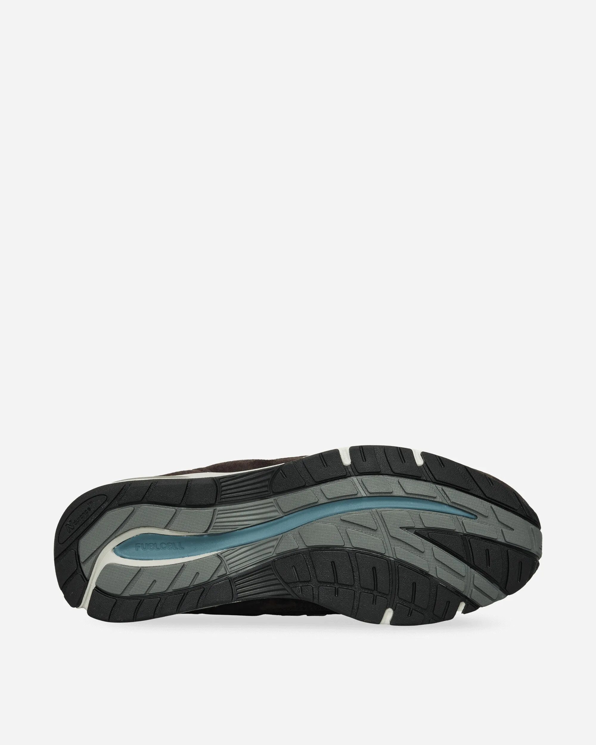 Hergestellt in UK 991v2 Sneakers Lakritz / Lavendelgrau / Douglasie