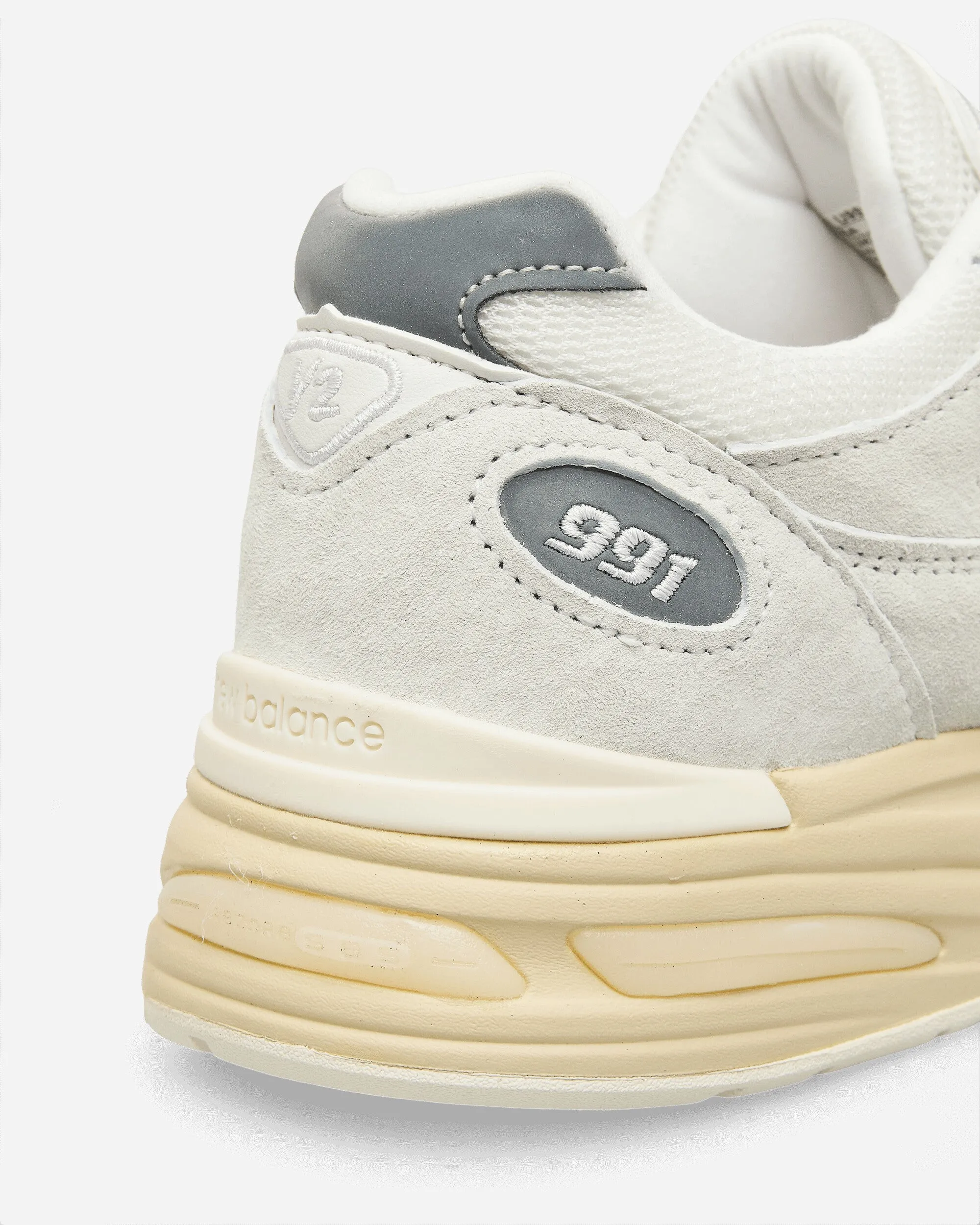 Hergestellt in UK 991v2 Sneakers Windspiel / Weiß / Gefrorener Tau
