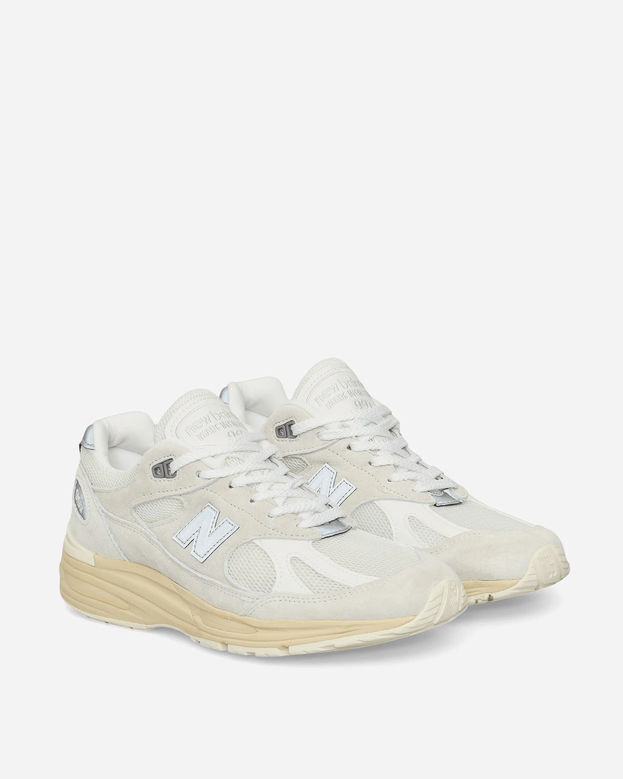 Hergestellt in UK 991v2 Sneakers Windspiel / Weiß / Gefrorener Tau