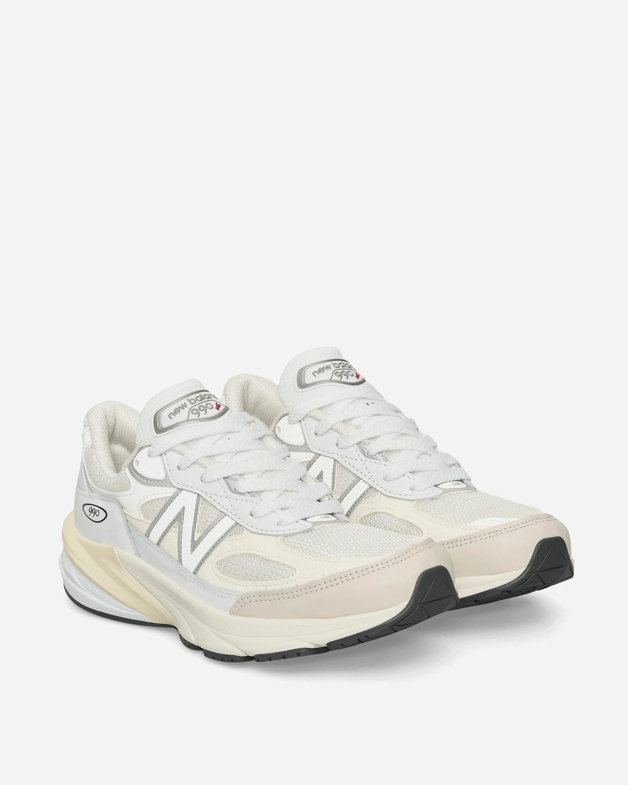 In den USA hergestellte 990v6 Sneakers Weiß / Meersalz