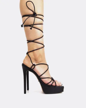 Malibu Schwarz Leder