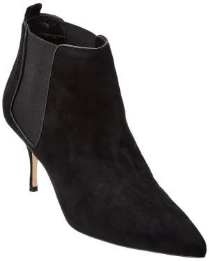 Manolo Blahnik Dildi 70 Wildleder Bootie Schuhe_Manolo-Blahnik
