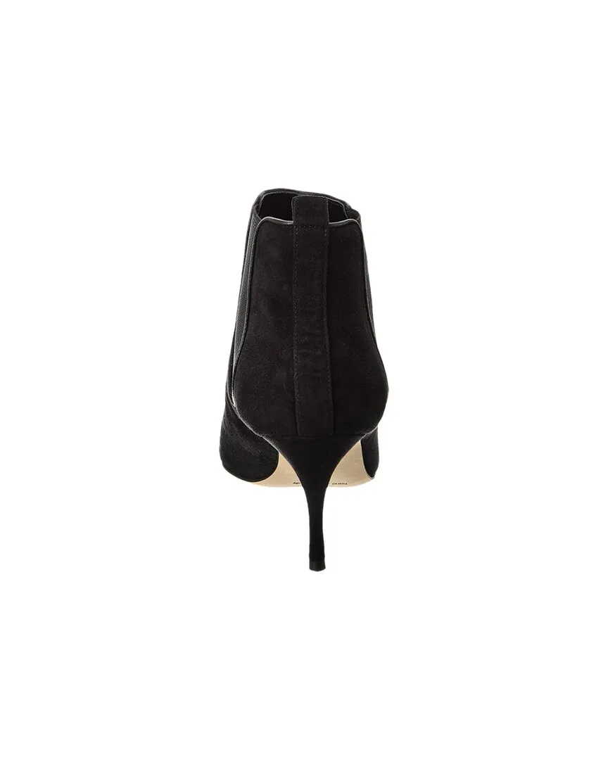 Manolo Blahnik Dildi 70 Wildleder Bootie Schuhe_Manolo-Blahnik