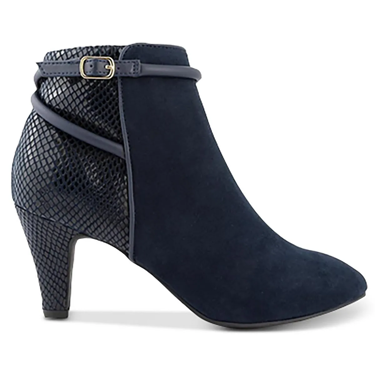 Melinaa Damen Stiefeletten mit Mandelspitze aus Kunstleder ecco Schuhe