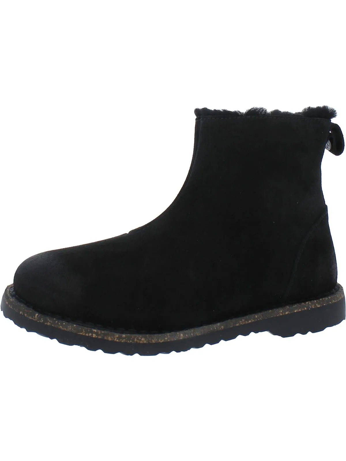 Melrose Shearling Damen Wildleder-Fußbett Booties
