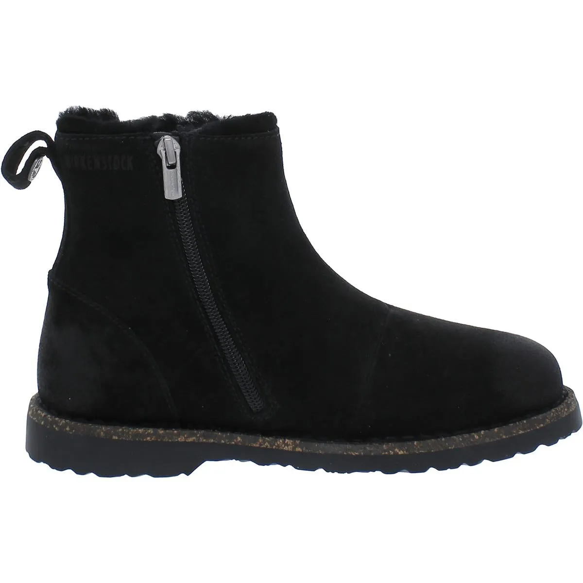 Melrose Shearling Damen Wildleder-Fußbett Booties