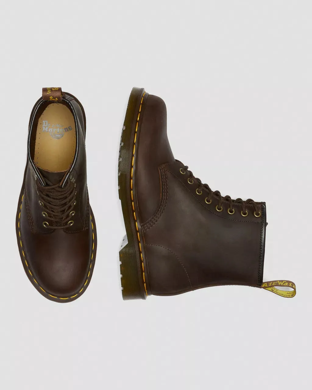 Herren 1460 Gaucho Crazy Horse Stiefel in Gaucho