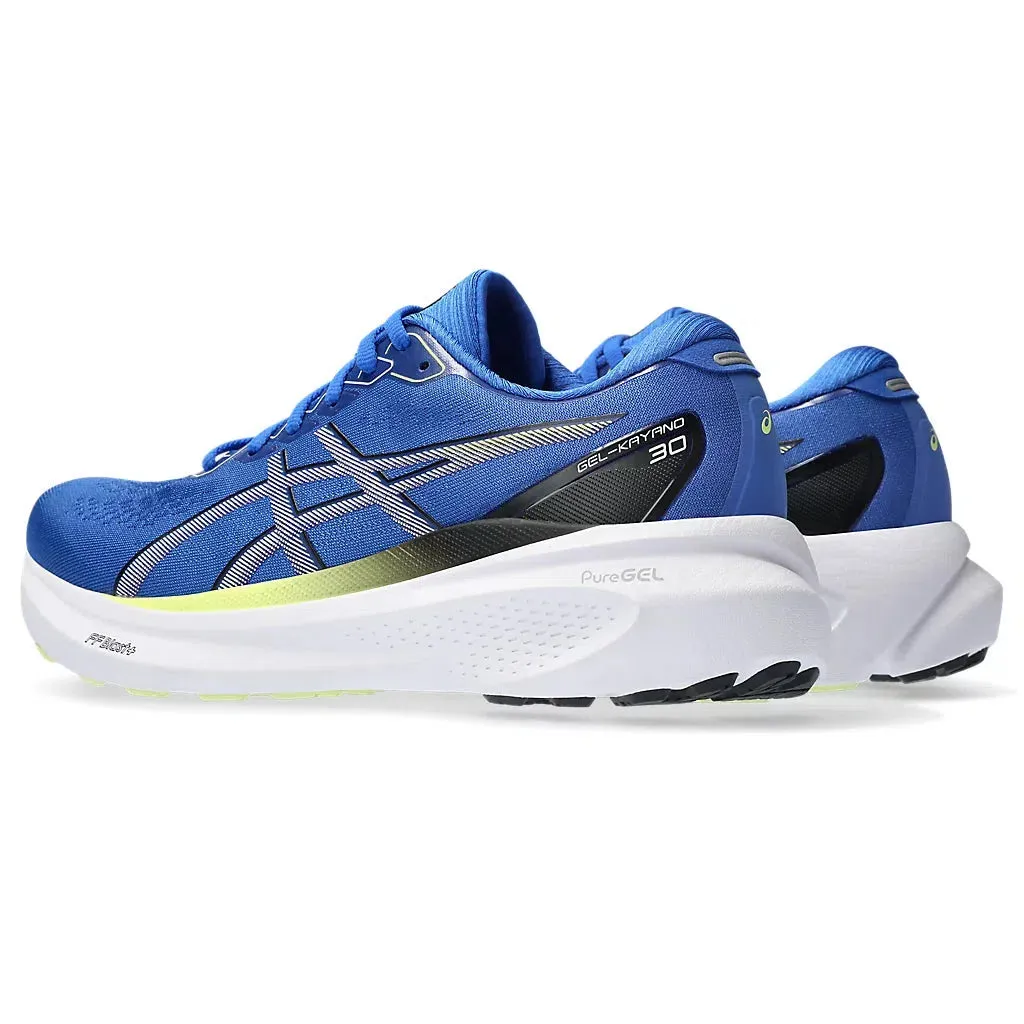 Herren Asics Kayano 30 Illusion Blau/Leuchtendes Gelb