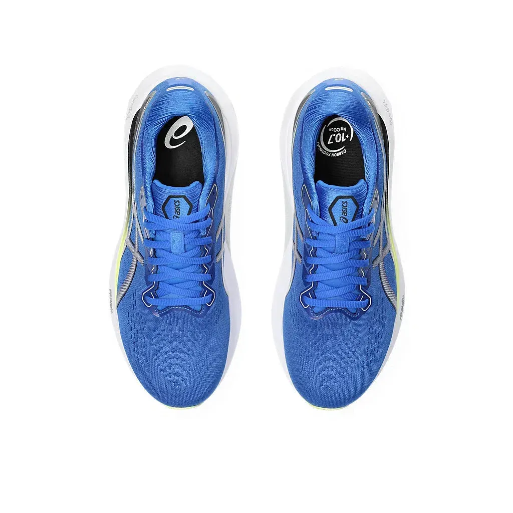 Herren Asics Kayano 30 Illusion Blau/Leuchtendes Gelb