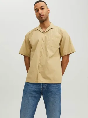 Herren-Knopfhemd, Khaki