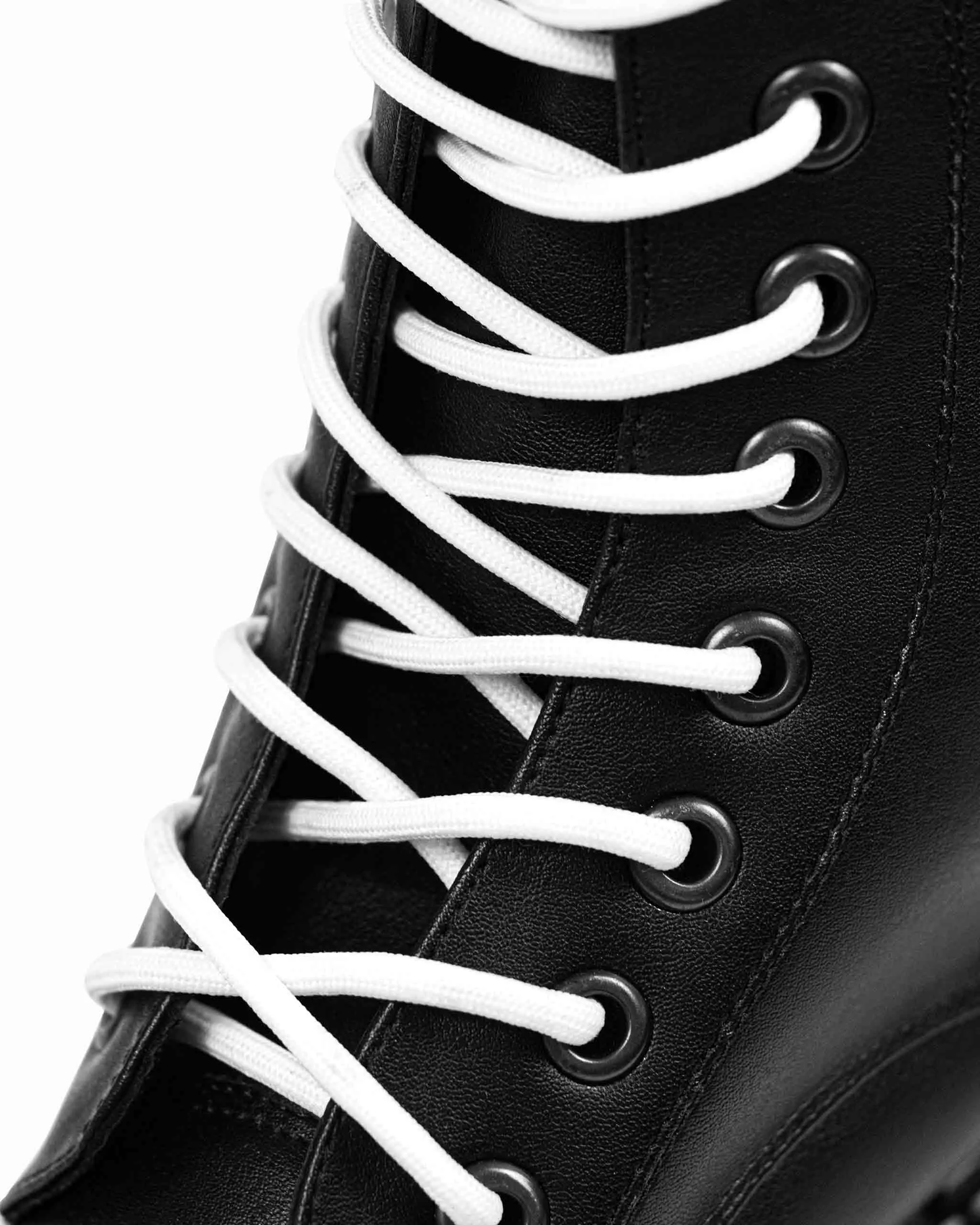 Herren Combat Workers Desserto® Kaktusleder Vegane Stiefel | Schwarz