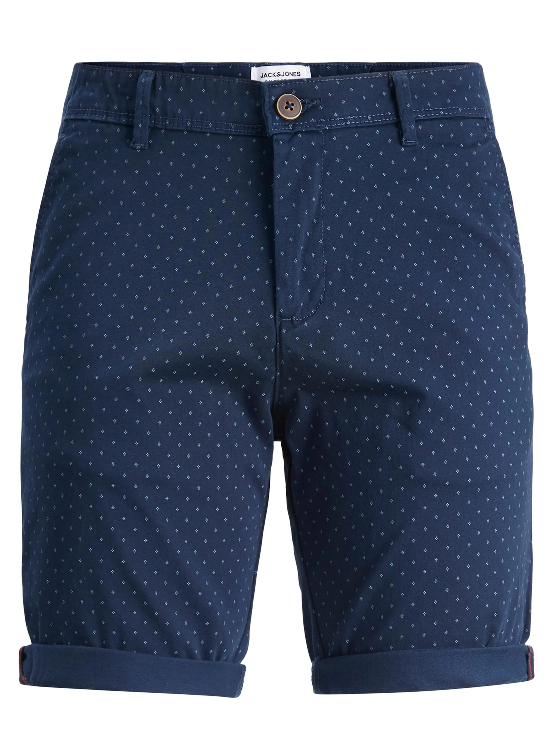 Herren Kurze Hose mit Aufdruck, Marineblau