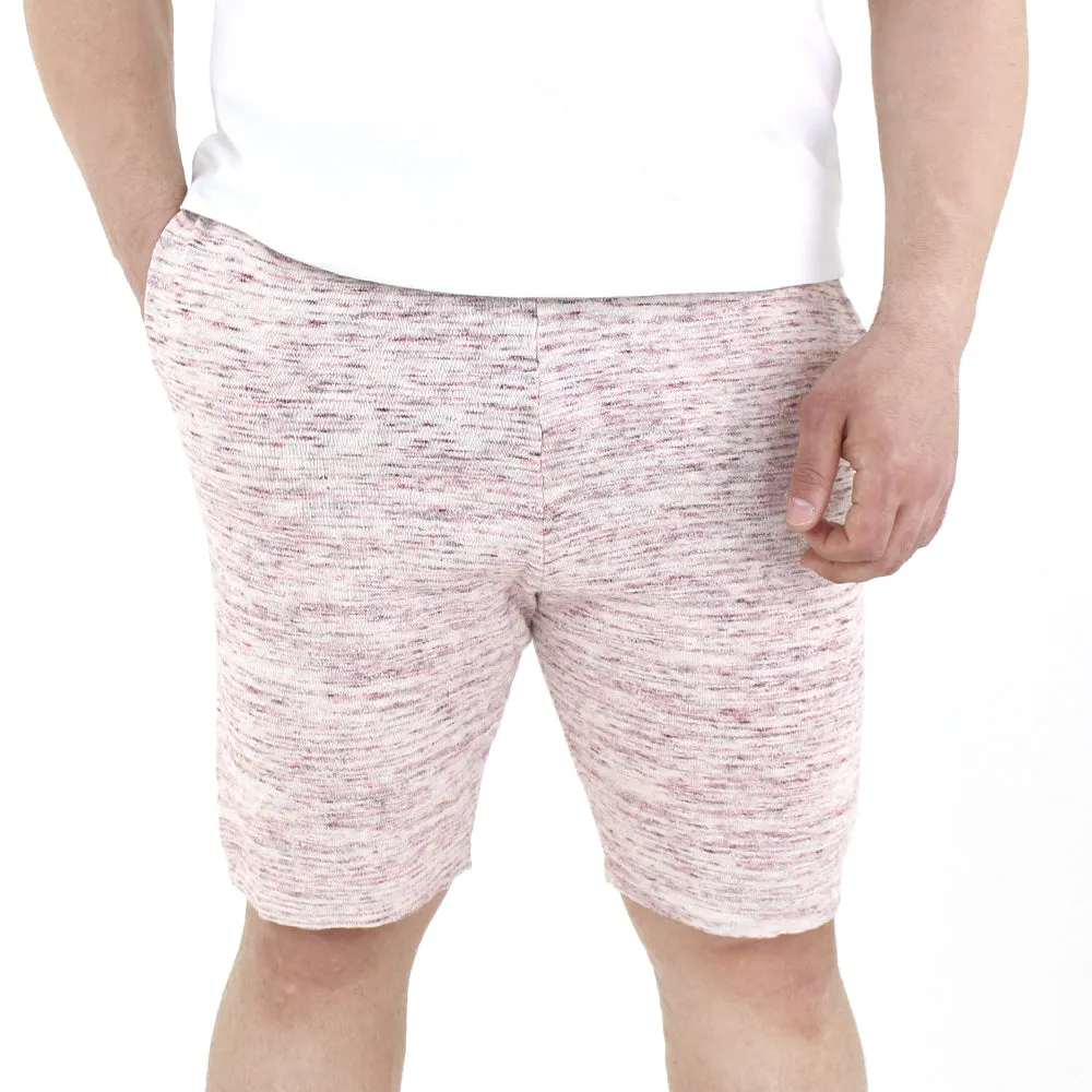 Herren Strickgewaschen Shorts, Mehrfarbig
