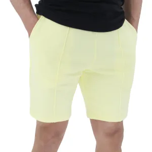 Herren-Baumwollshorts, schlicht, gelb