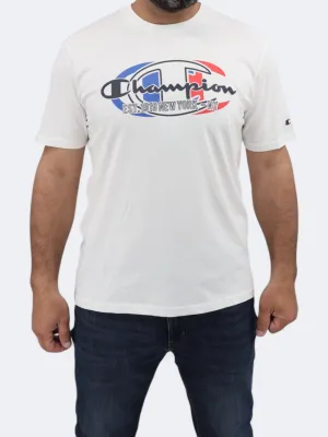 Herren T-Shirt mit Aufdruck, Weiß