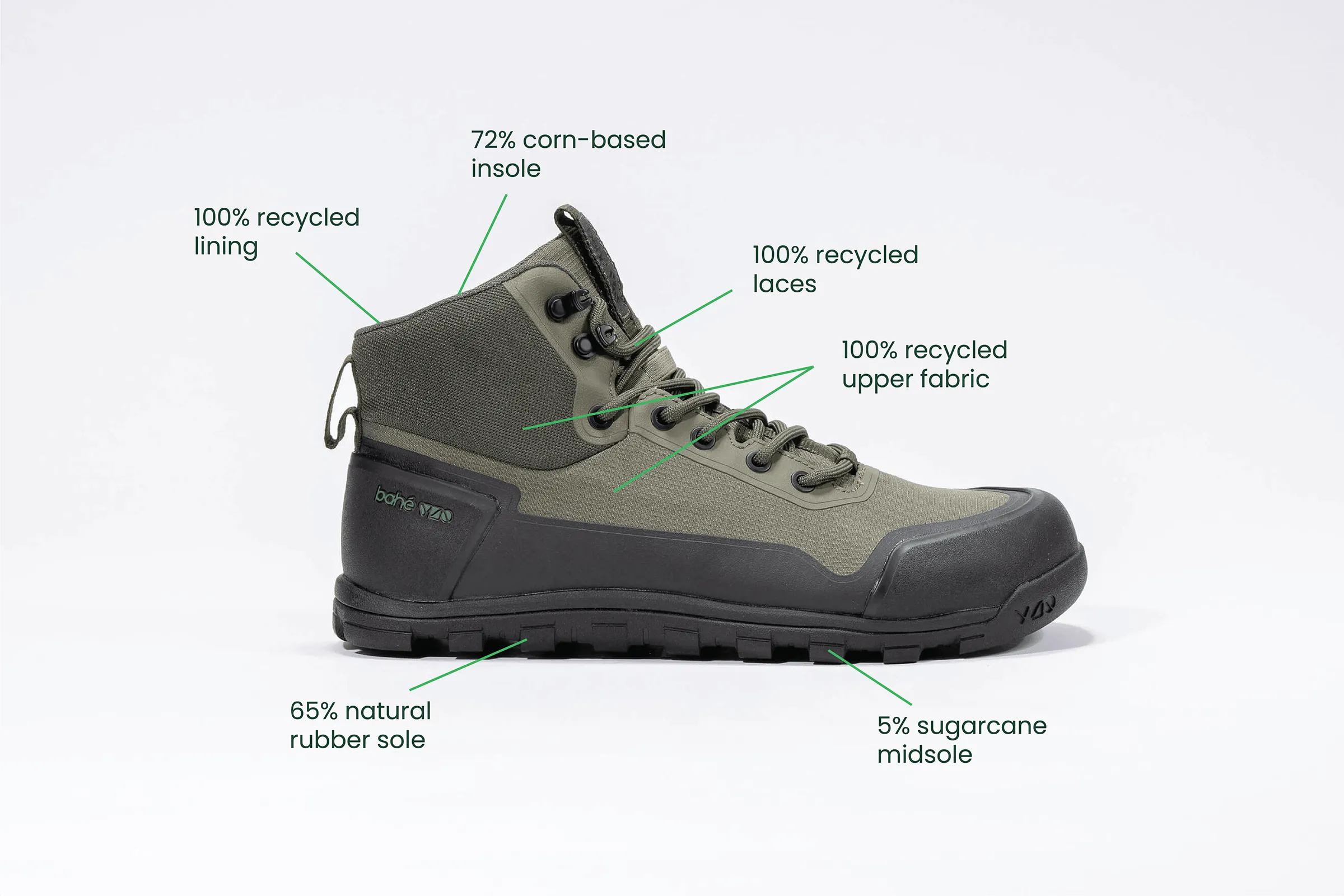Herren Rediscover Grounding Barfuß-Wanderstiefel | Wald