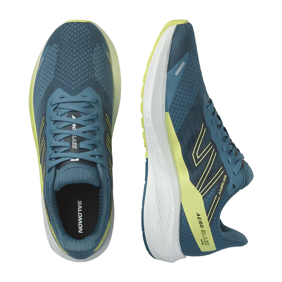 Herren Salomon AERO Blaze Blauasche/Sonniges Limette