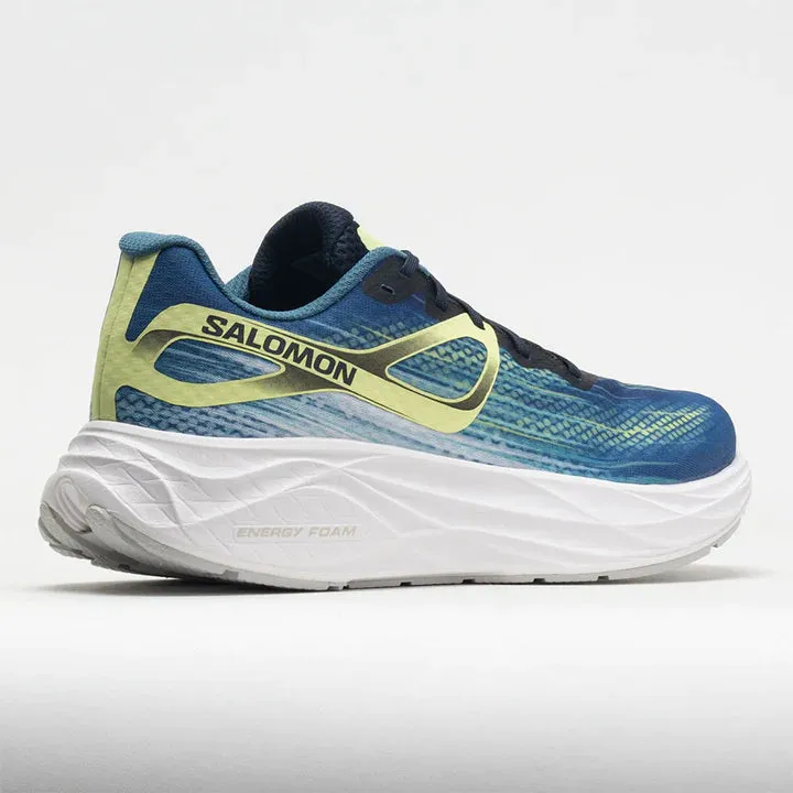 Herren Salomon Aero Glide Blau-Asche / Dunkel-Saphir / Sonniges Limette