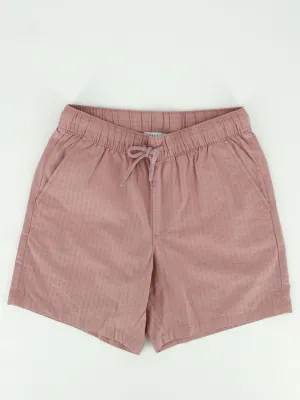 Herren Kurzshirt mit Struktur, Nude Pink