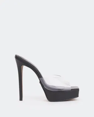 Meredith, Schwarz Klar/Vinyl Noir