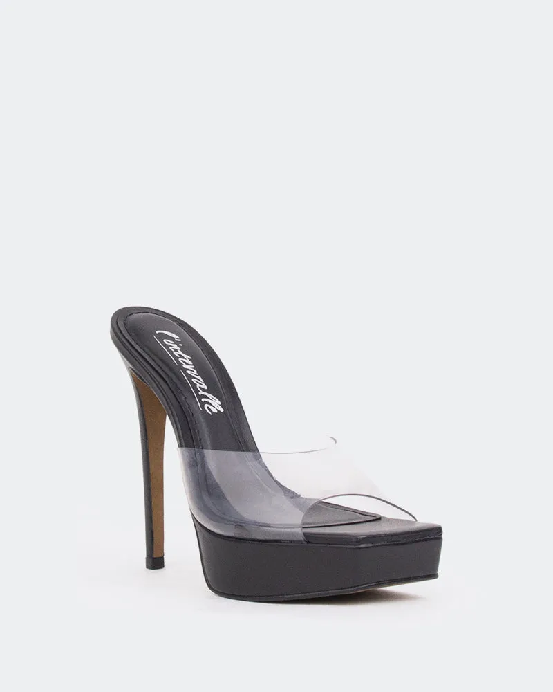 Meredith, Schwarz Klar/Vinyl Noir