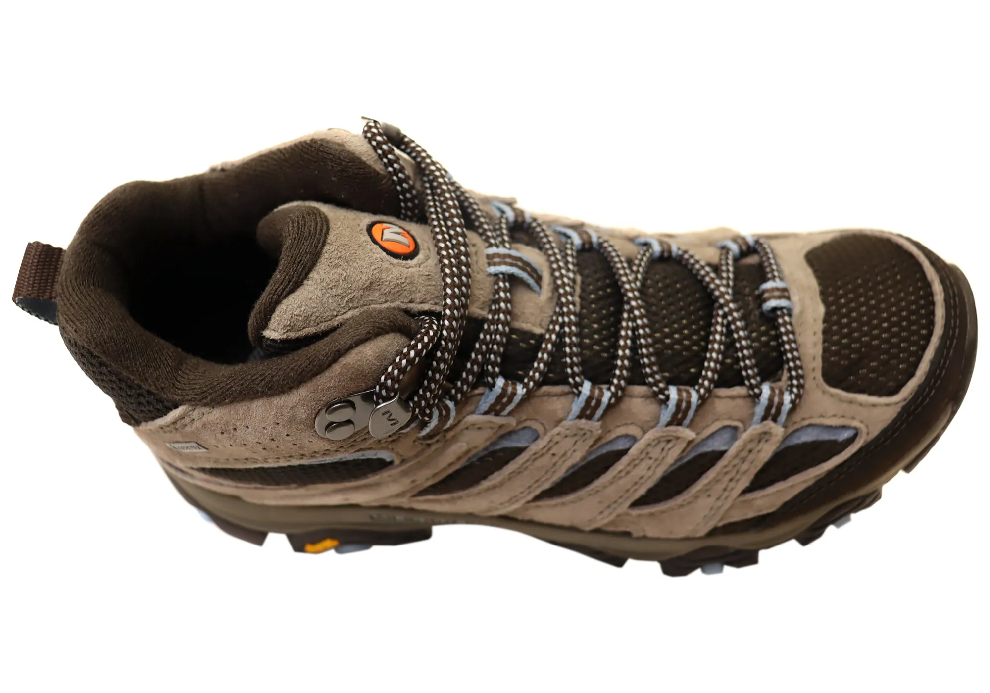 Merrell Damen Moab 3 Mid Gore-Tex Weite Passform Leder Wanderstiefel Merrell Schuhe
